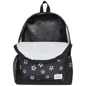 Roxy - Sugar Baby Bottle Girls Backpack Anthracite Sol Searcher Ditsy