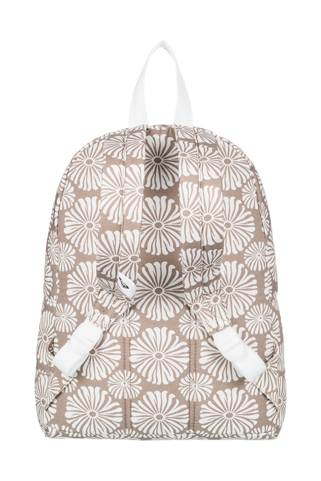 Roxy - Sugar Baby Canvas Portobella Girls Backpack Tropical Tile Brown