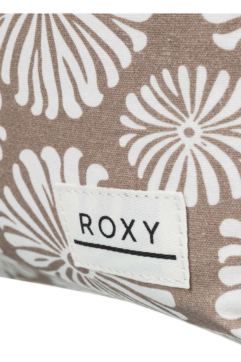 Roxy - Sugar Baby Canvas Portobella Girls Backpack Tropical Tile Brown