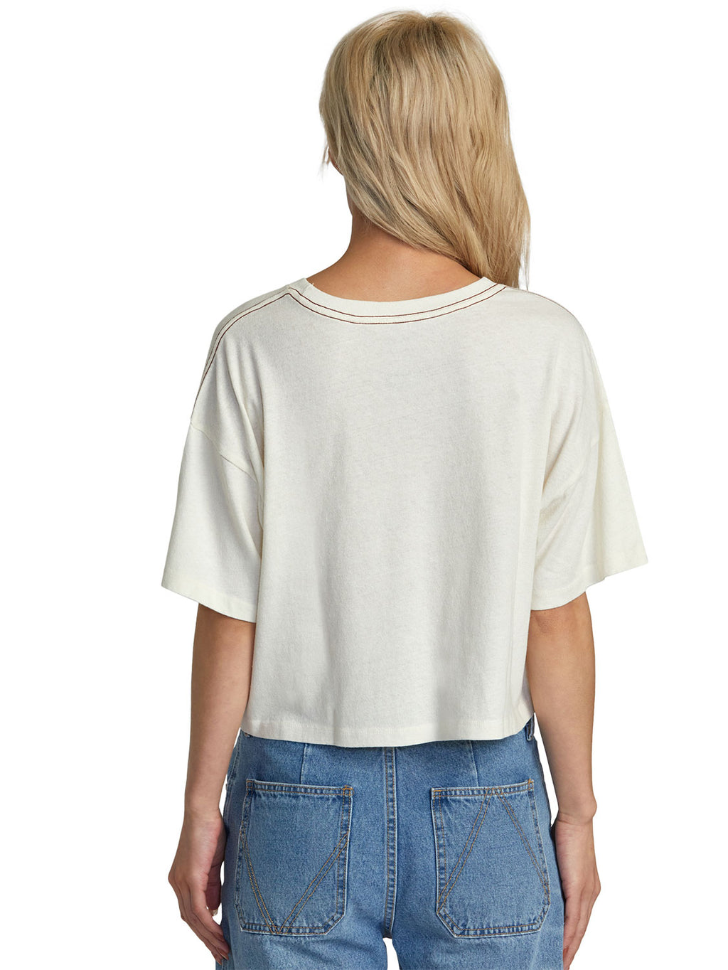 RVCA - Boyfriend Crop Tee Womens