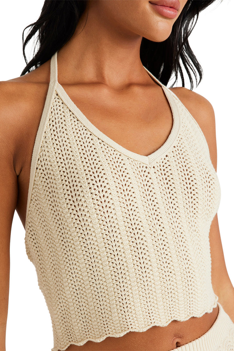 RVCA - Crochet Halter Top