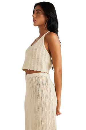 RVCA - Crochet Halter Top