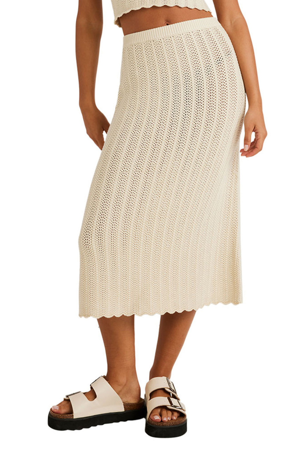 RVCA - Crochet Midi Skirt