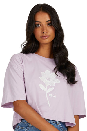 RVCA - Happy Daisy Cropped Rummage Tee Womens