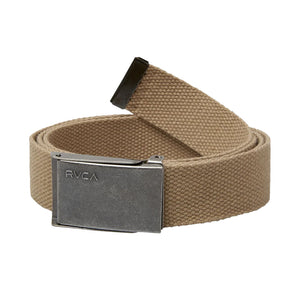 RVCA - Option Web Belt Mens Khaki