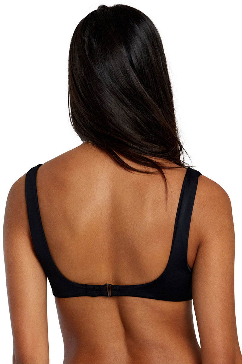 RVCA - Solid Square Bralette Bikini Top