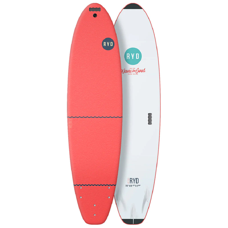 RYD Brand - Fresh School Range Soft Top Surfboard