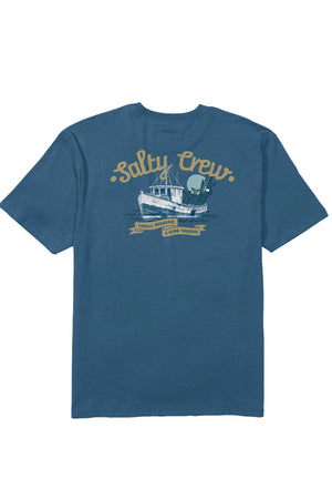 Salty Crew - Hauler Classic Short Sleeve Tee Mens Coastal Blue