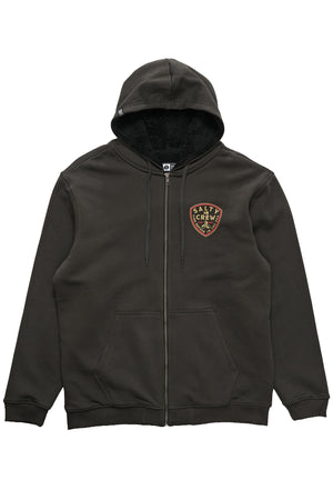 Salty Crew - Rotor Fleece Lined Zip Thru Mens Vintage Blue