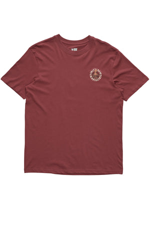 Salty Crew - Tentacles Premium Short Sleeve Tee Mens Burgundy