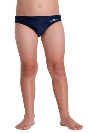 Second Skins - Lycra Brief Boys Navy