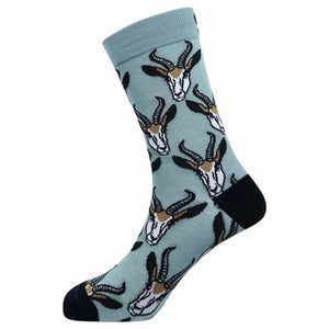 Sexy Socks - Buck Wild Printed Bamboo Crew Socks Unisex