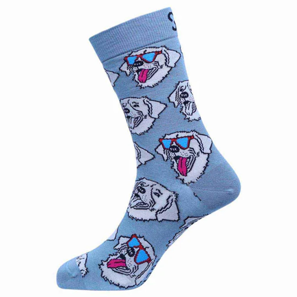 Sexy Socks - Good Boy Printed Cotton Crew Socks Unisex