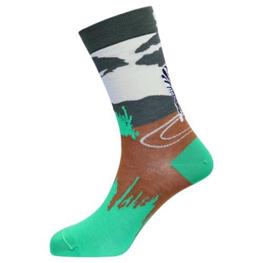 Sexy Socks - African Stripes Printed Bamboo Crew Socks Unisex