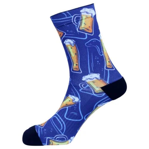 Sexy Socks - Beer Printed Crew Socks Unisex