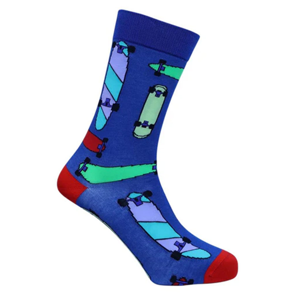 Sexy Socks -Board Life Printed Bamboo Crew Socks Unisex