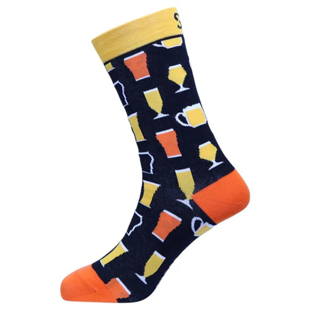 Sexy Socks - Hoppin' Around Printed Cotton Crew Socks Unisex