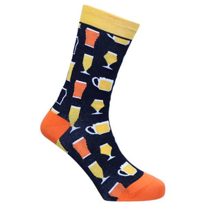 Sexy Socks - Hoppin' Around Printed Cotton Crew Socks Unisex