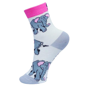 Sexy Socks - Jumbo Printed Cotton Crew Socks Unisex