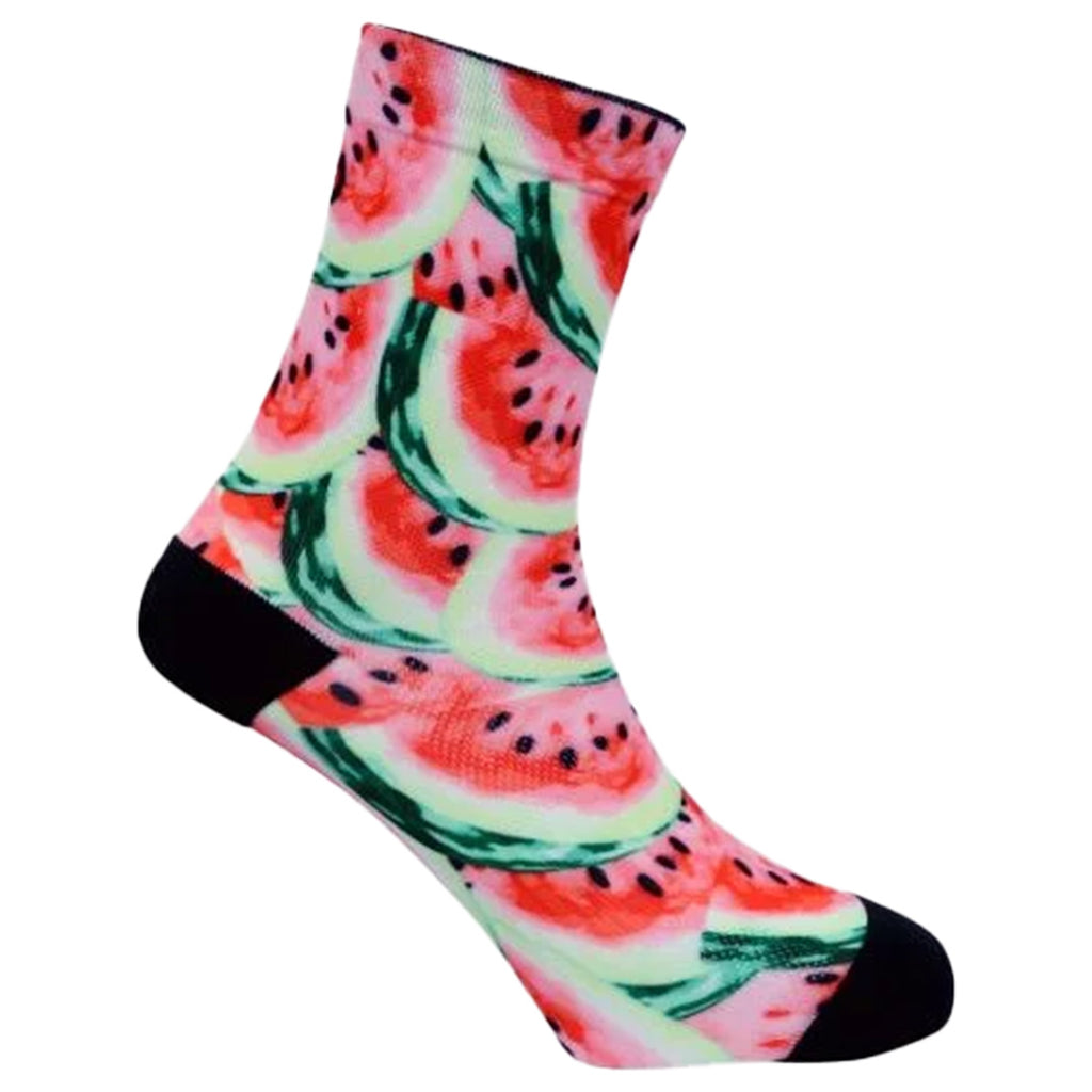 Sexy Socks - Melons Printed Crew Socks Unisex