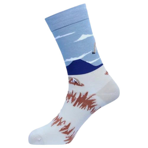 Sexy Socks - Springbokkie Printed Crew Socks Unisex