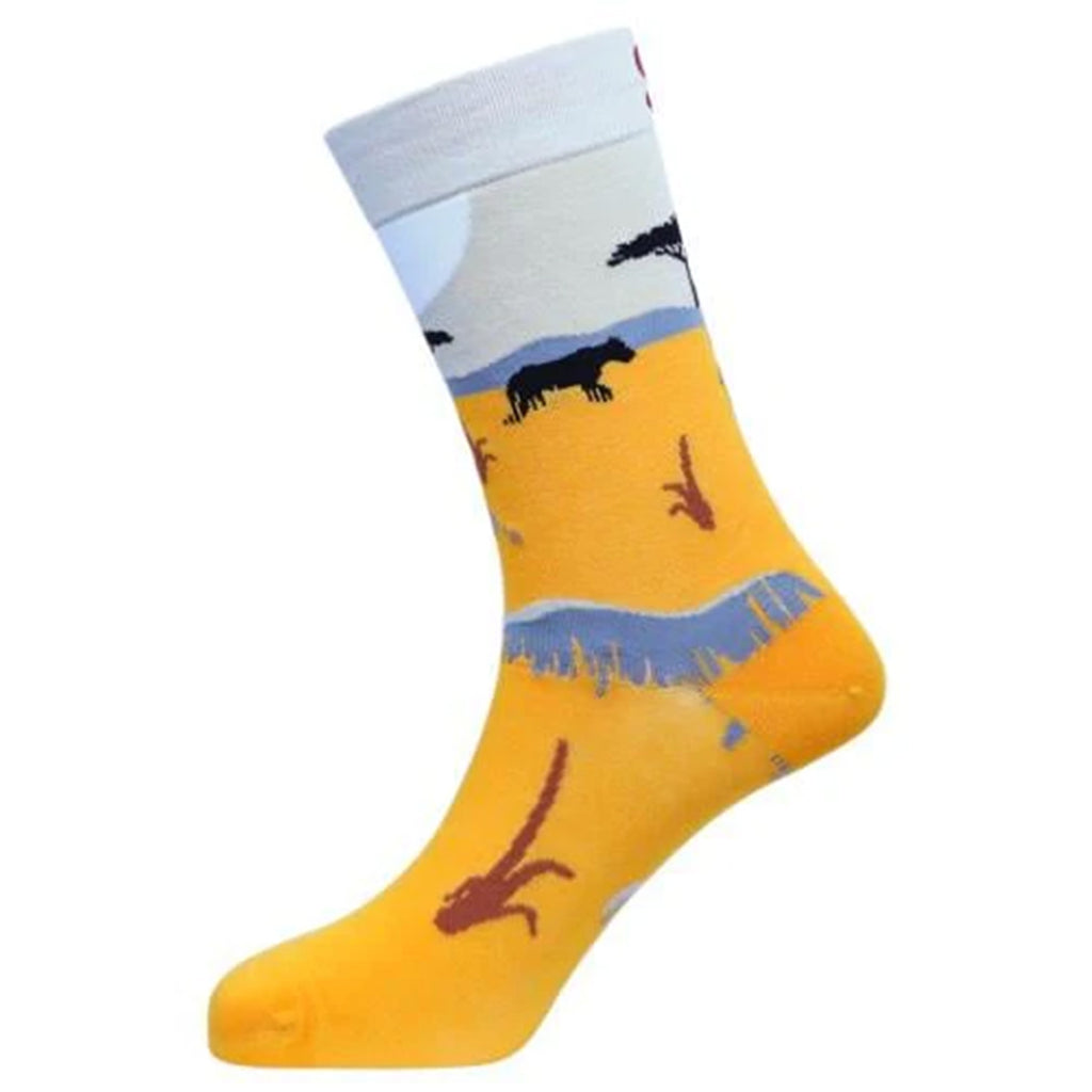 Sexy Socks - The King Printed Bamboo Crew Socks Unisex