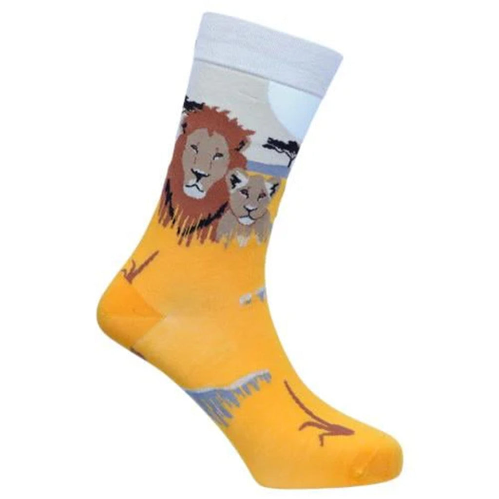 Sexy Socks - The King Printed Bamboo Crew Socks Unisex