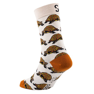 Sexy Socks - Tortosie Printed Cotton Crew Socks Unisex