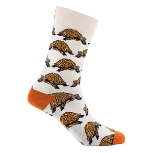 Sexy Socks - Tortosie Printed Cotton Crew Socks Unisex