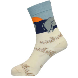 Sexy Socks -Stompers Printed Bamboo Crew Socks Unisex