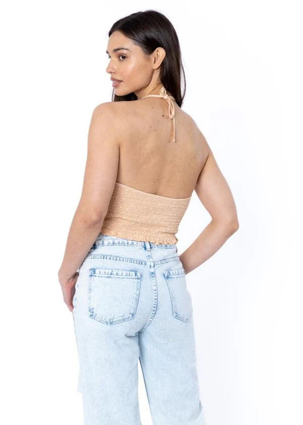 Sisstrevolution - La Paz Knit Halter Top