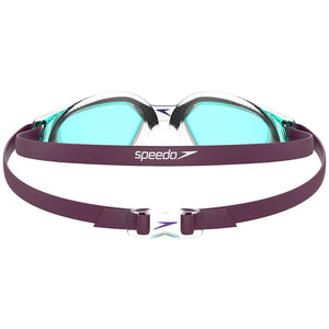 Speedo - Hydropulse Goggles Junior Deep Plum / Clear / Light Blue