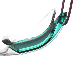 Speedo - Hydropulse Goggles Junior Deep Plum / Clear / Light Blue