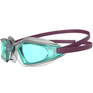 Speedo - Hydropulse Goggles Junior Deep Plum / Clear / Light Blue