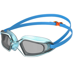 Speedo - Hydropulse Goggles Junior Deep Pool Blue / Chilli Blue