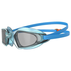Speedo - Hydropulse Goggles Junior Deep Pool Blue / Chilli Blue