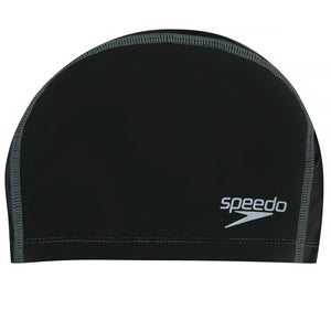 Speedo - Long Hair Pace Swim Cap Unisex Black
