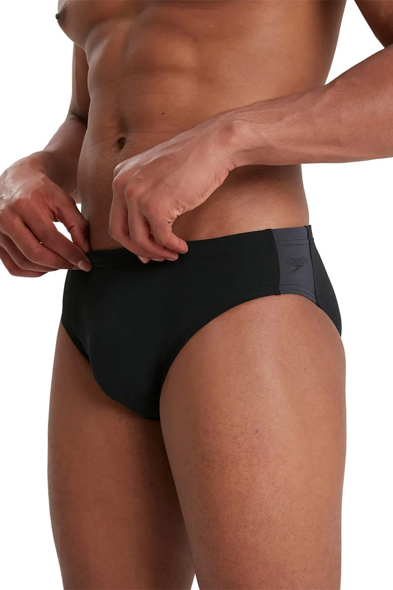 Speedo - Men's Boom Logo Splice 7cm Brief