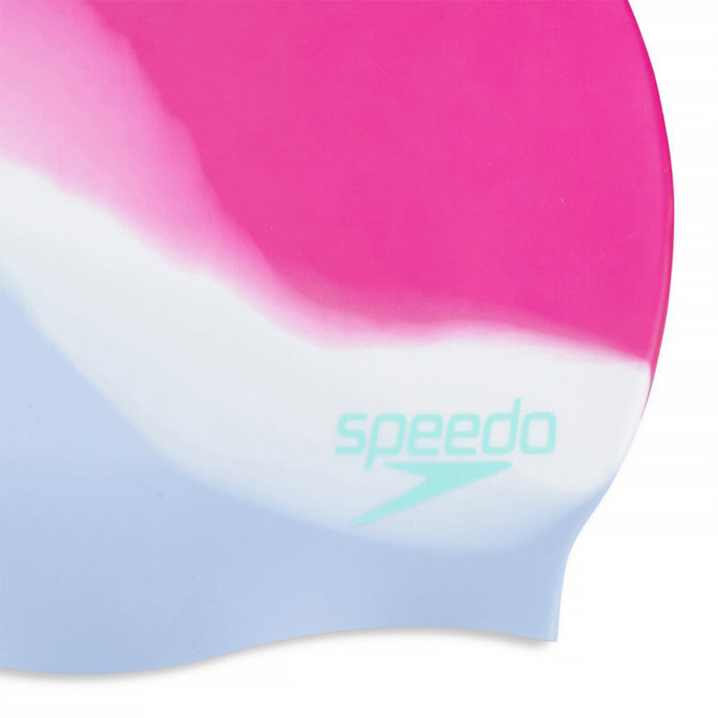 Speedo - Multi Colour Silicone Swim Cap Blue/Purple