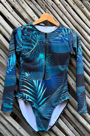 Surf Sense - Indigo Moon FZ Long Sleeve Swimsuit
