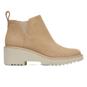 Toms - Maude Nubuck Wedge Boot Womens Oatmeal