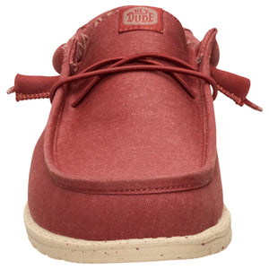 Hey Dude - Wally Stretch Canvas Burnt Red