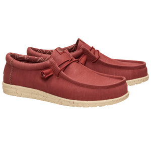 Hey Dude - Wally Stretch Canvas Burnt Red