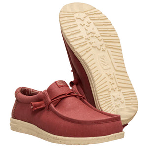 Hey Dude - Wally Stretch Canvas Burnt Red