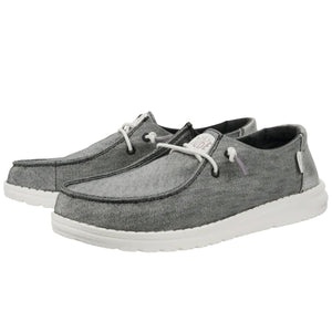 Hey Dude - Wendy Metallic Sparkle Charcoal Women Shoe