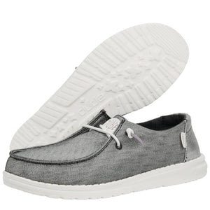 Hey Dude - Wendy Metallic Sparkle Charcoal Women Shoe