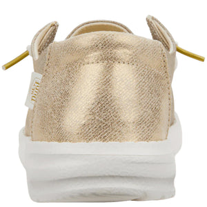 Hey Dude - Wendy Metallic Sparkle Gold Women Shoe