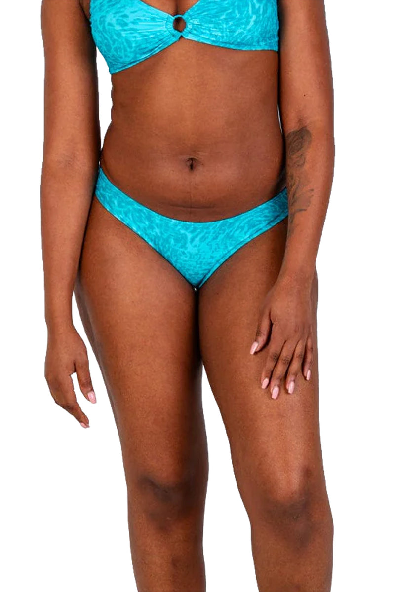 Lizzy - Zax Bikini Bottom Aqua Awirl