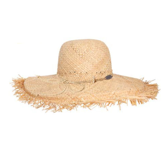 xOcean & Earth - Raffia Fringe Hat