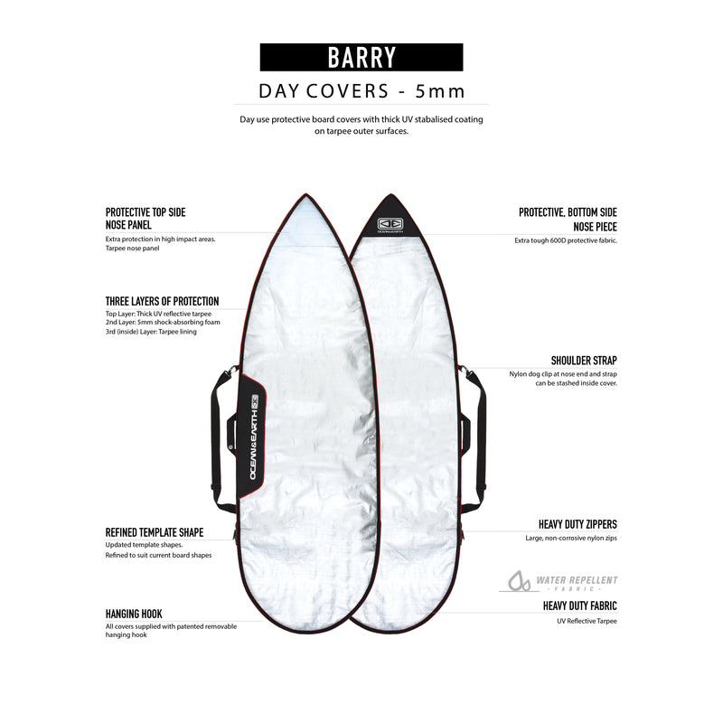 Ocean & Earth - Barry Basic Fish Surfboard Cover